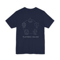 Platonic Solids Tee — Navy