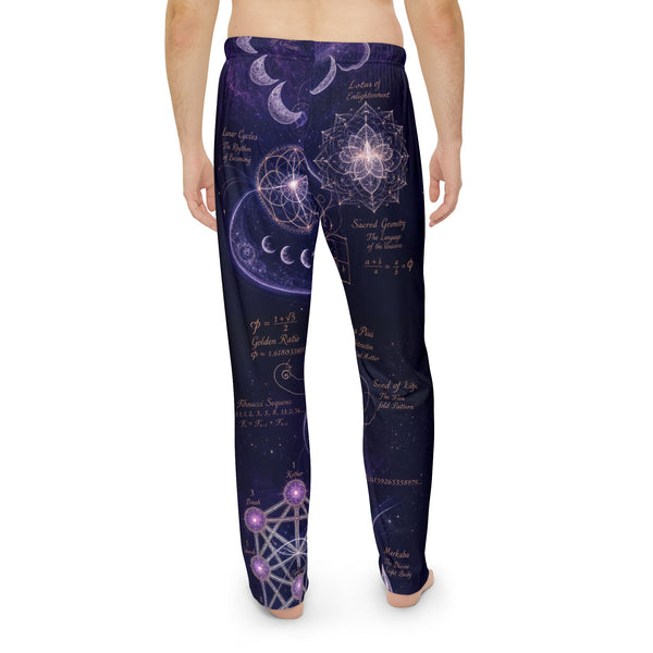 Men's Sacred Geometry Pyjama Pants — Sacred Bloom