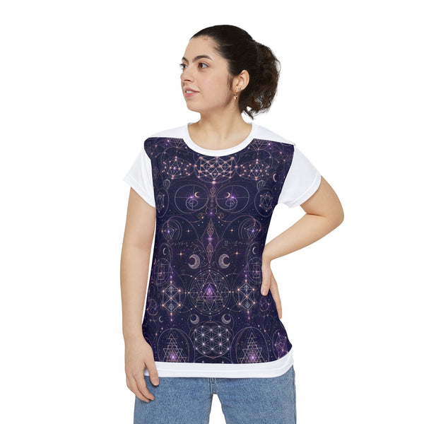 Women's Sacred Geometry Pyjama Top — Celestial Weave
