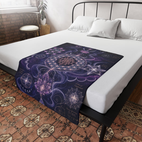 Sacred Geometry Blanket — Sacred Bloom