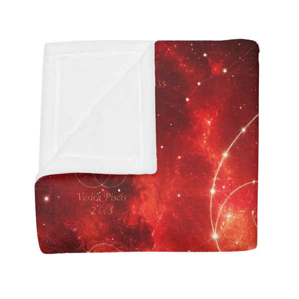 Sacred Geometry Fleece Blanket - Pelican Nebula