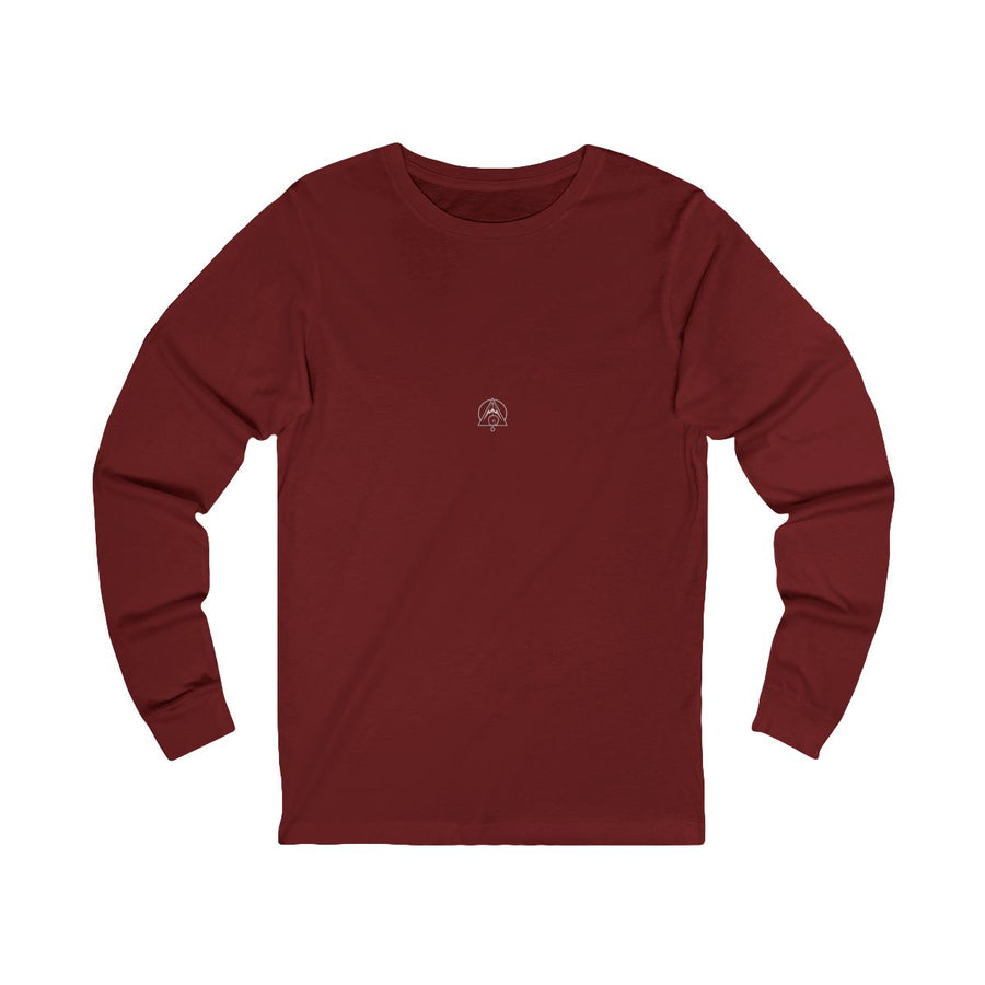 Aligned Long Sleeve — Cardinal — Front