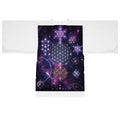 Sacred Geometry Kimono Robe — Cosmic Feminine — Front