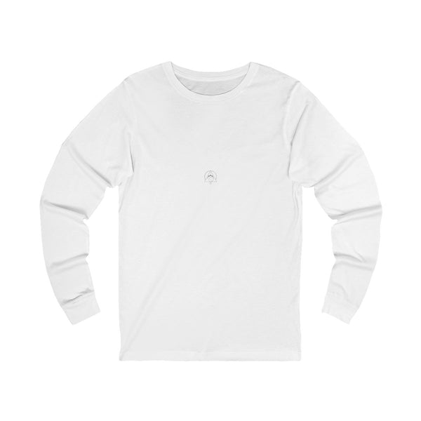 Aligned Long Sleeve — White — Front