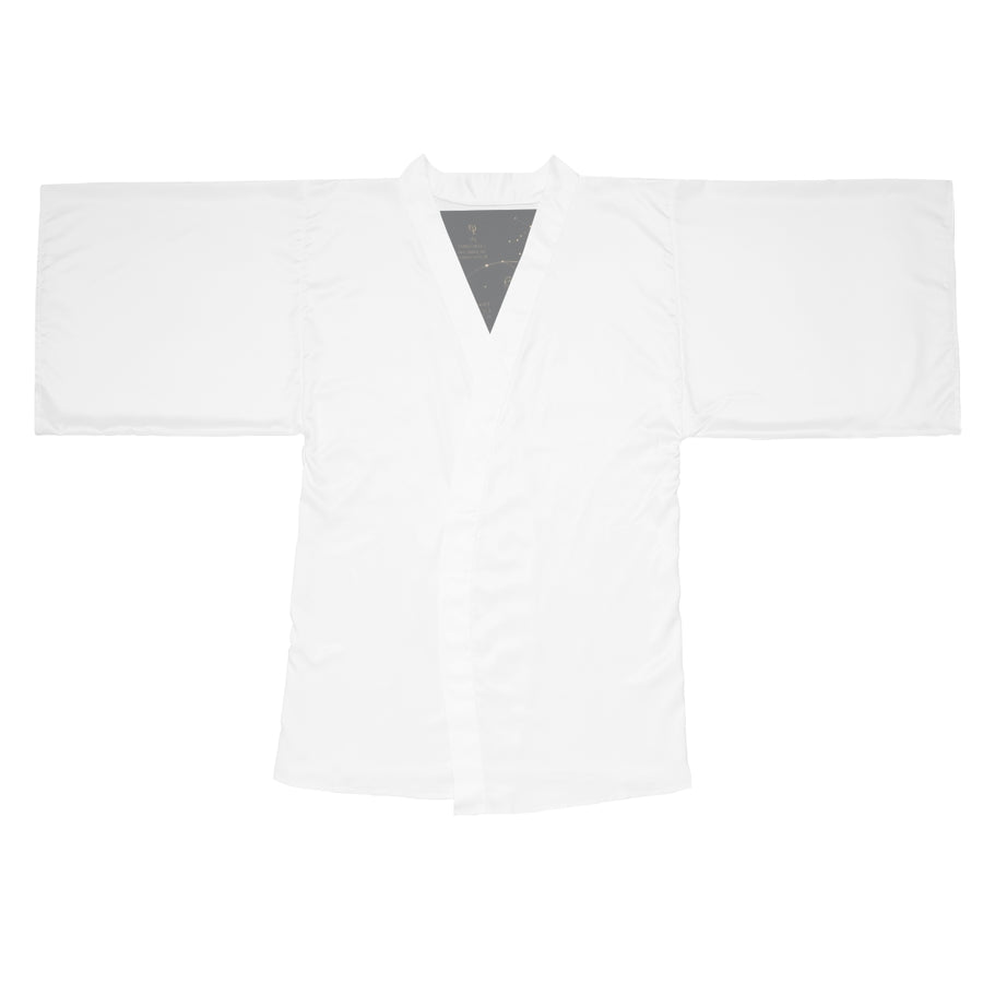 Sacred Geometry Kimono Robe — Cosmic Constellation — Back