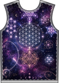 Men's Sacred Geometry Pajama Set — Cosmic Feminine — Back