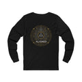 Aligned Long Sleeve — Black — Back Design
