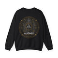Aligned Crewneck — Black — Back Design