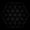 Flower of Life artwork — mathematically perfect — Vertex Origin Studio