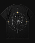 Fibonacci Tee Back — Vertex Origin Studio