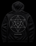 Merkaba Crewneck Back — Vertex Origin Studio