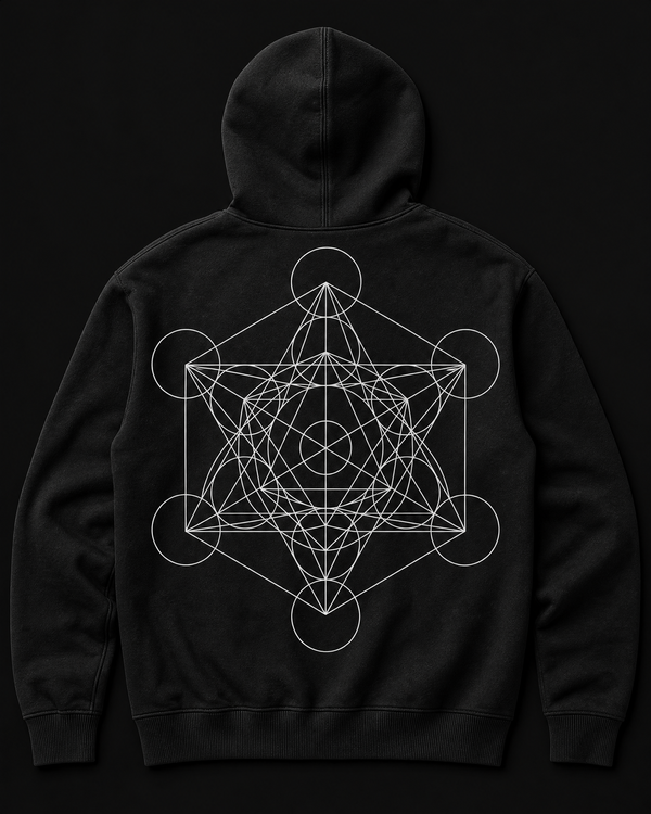 Metatron Crewneck Back — Vertex Origin Studio