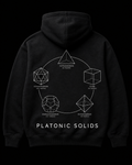Platonic Solids Hoodie Back — Vertex Origin Studio