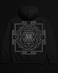 Sri Yantra Crewneck Back — Vertex Origin Studio