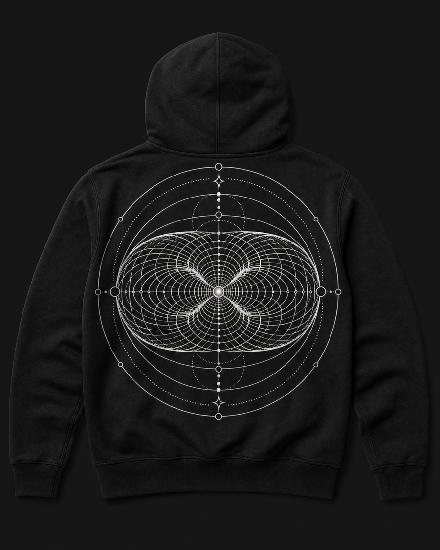Torus Crewneck Back — Vertex Origin Studio