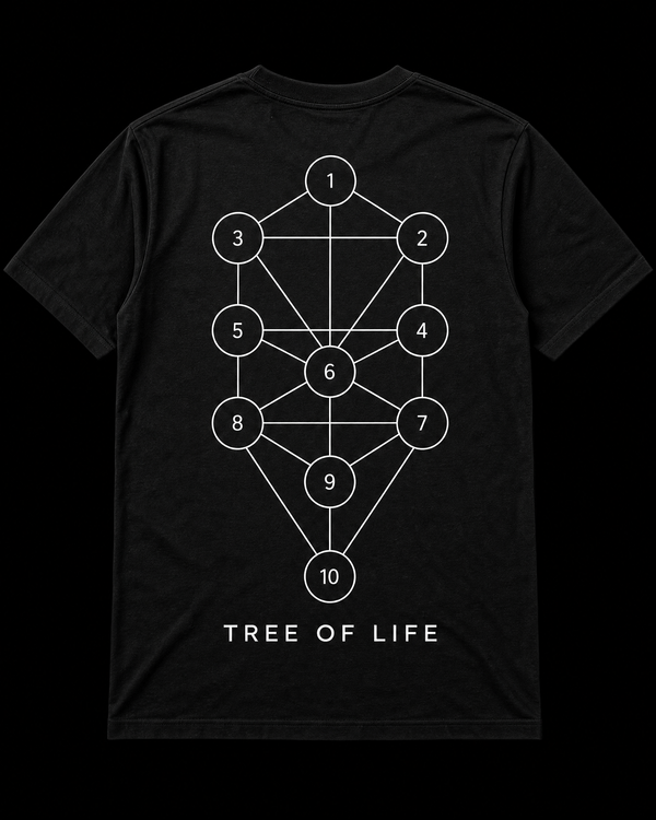 Tree of Life Tee Back — Vertex Origin Studio