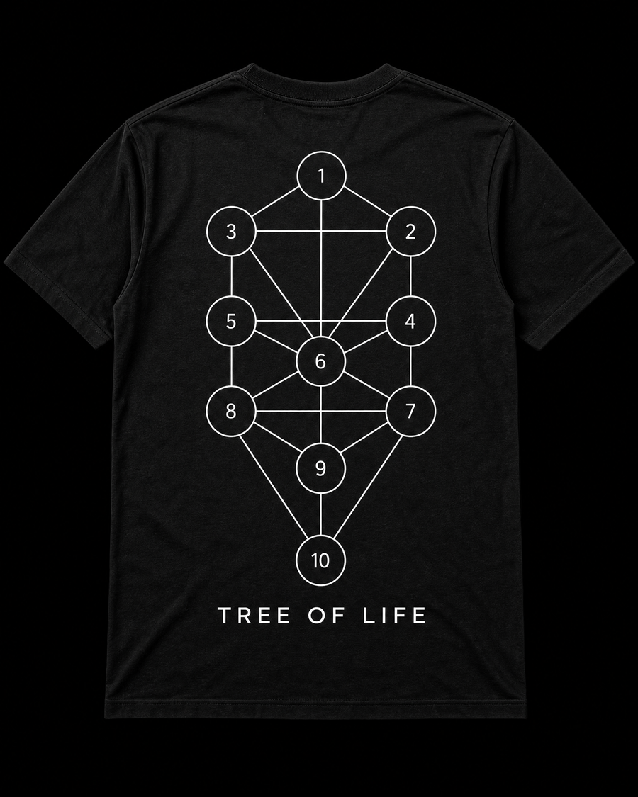 Tree of Life Tee Back — Vertex Origin Studio