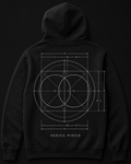 Vesica Piscis Crewneck Back — Vertex Origin Studio