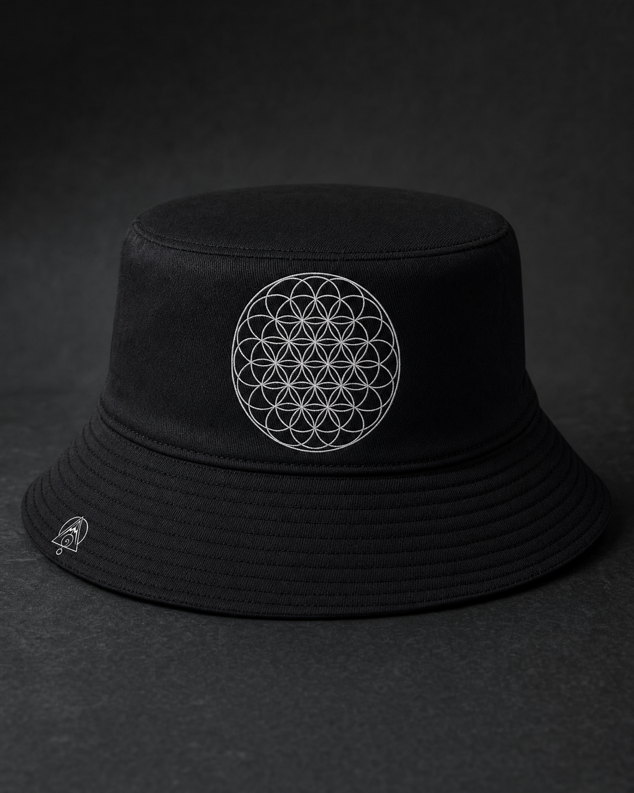Flower of Life Bucket Hat — Vertex Origin Studio