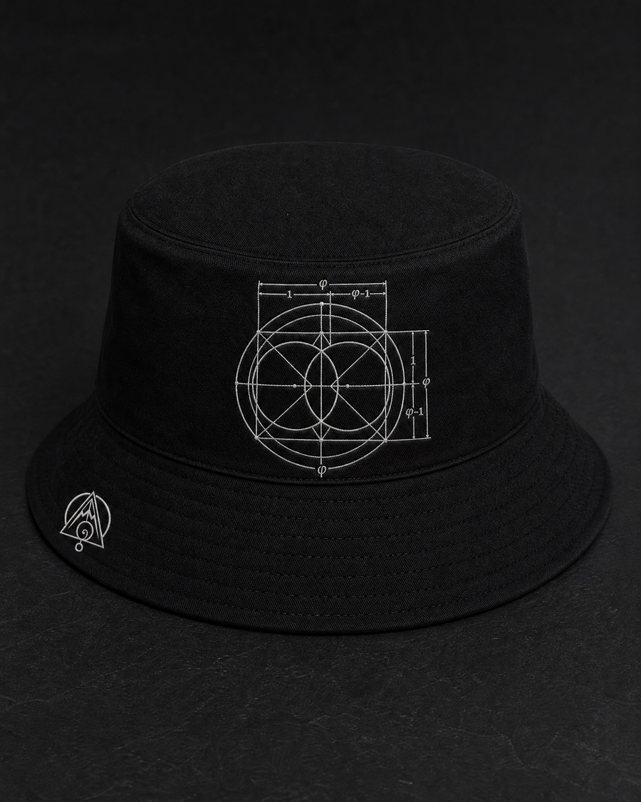 Vesica Piscis Bucket Hat — Vertex Origin Studio