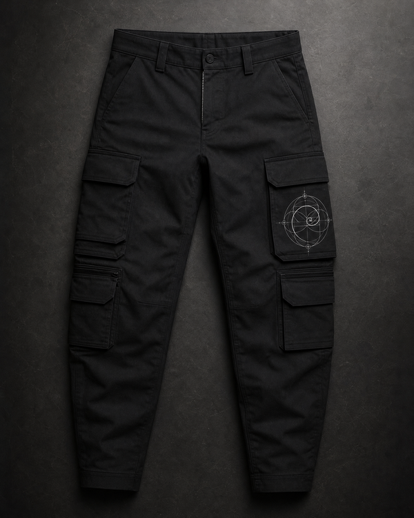 Fibonacci Cargo Pants — Vertex Origin Studio