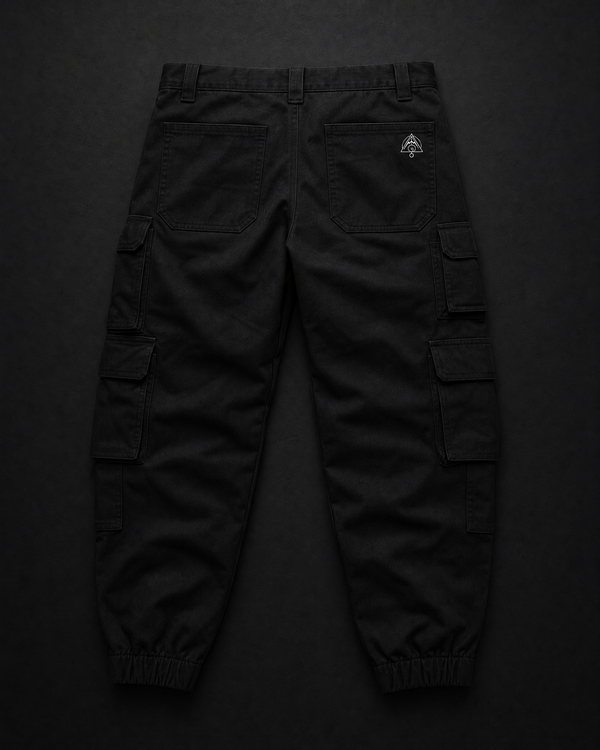 Flower of Life Cargo Pants Back