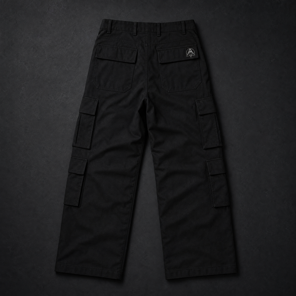 Golden Ratio Cargo Pants Back
