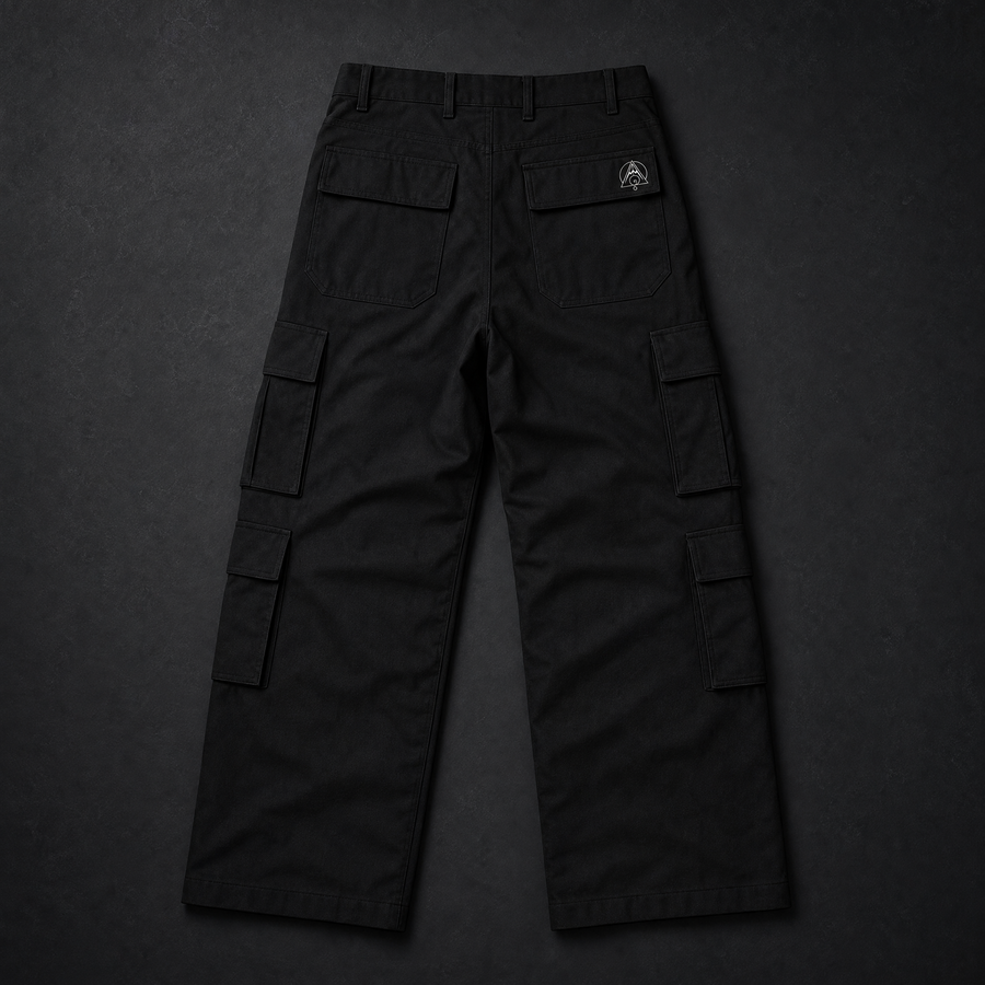 Golden Ratio Cargo Pants Back