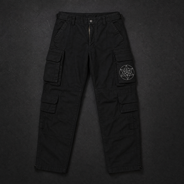 Merkaba Cargo Pants Front