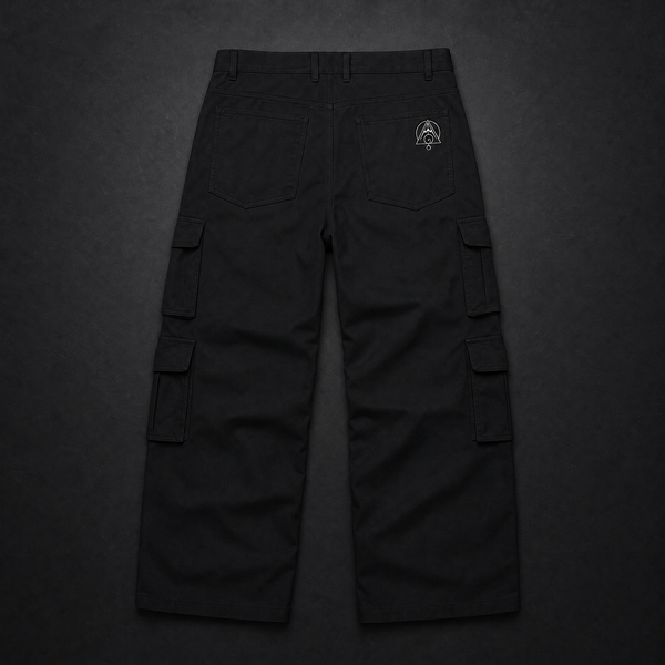 Origin Cargo Pants Back — Vertex Origin Studio