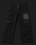 Sacred Grid Cargo Pants — Vertex Origin Studio
