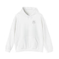 Fibonacci Spiral Hoodie — White — Front