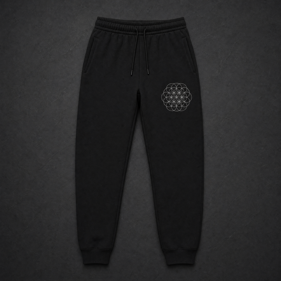 Flower of Life Jogger Pants Front