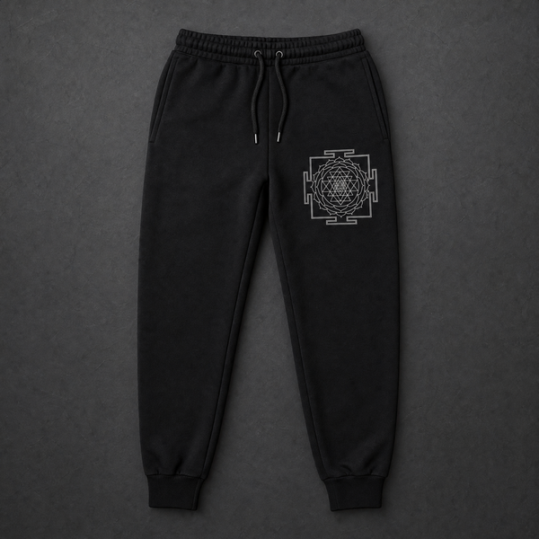 Sri Yantra Jogger Pants Front