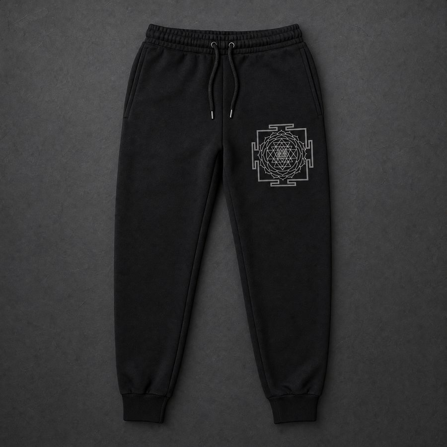 Sri Yantra Jogger Pants Front