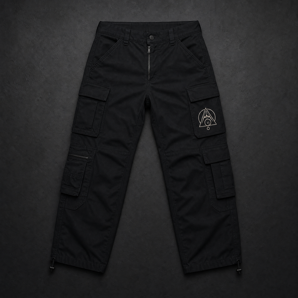 Origin Logo Cargo Pants — Vertex Origin Studio