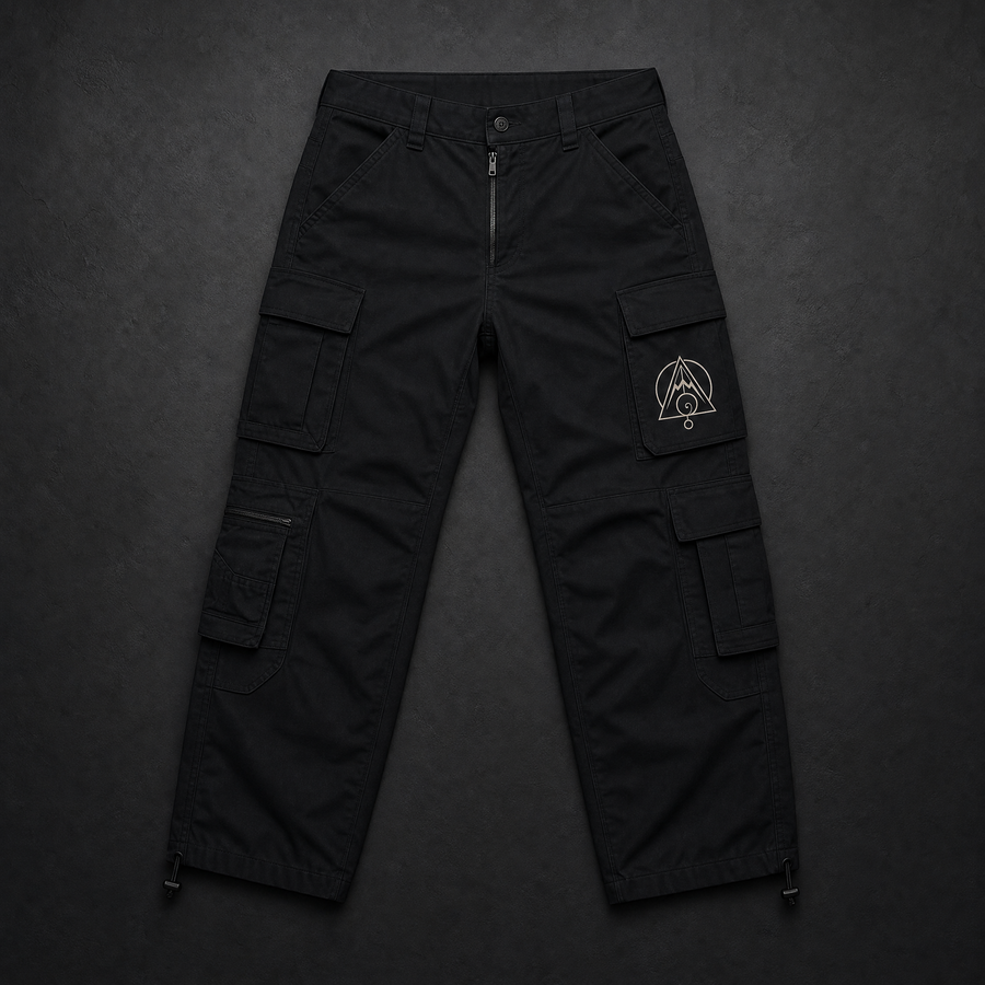 Origin Logo Cargo Pants — Vertex Origin Studio