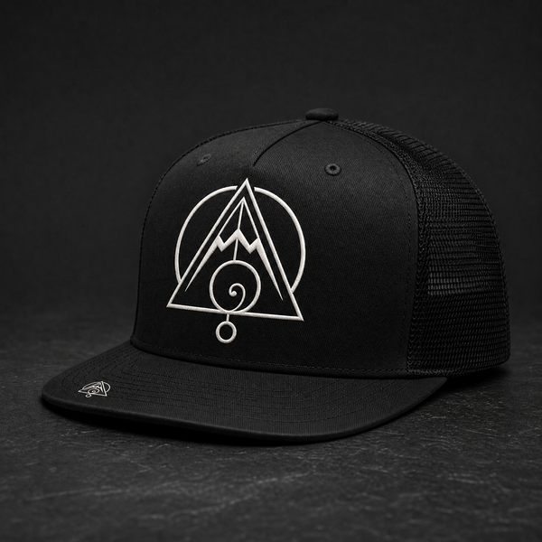 Origin Logo Trucker Cap — Vertex Origin Studio