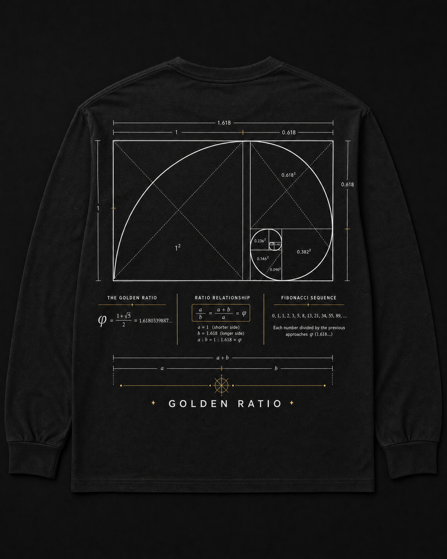 Golden Ratio Long Sleeve - Vertex Origin Studio