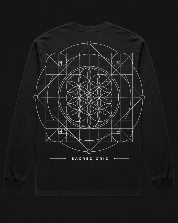 Sacred Grid Long Sleeve - Vertex Origin Studio