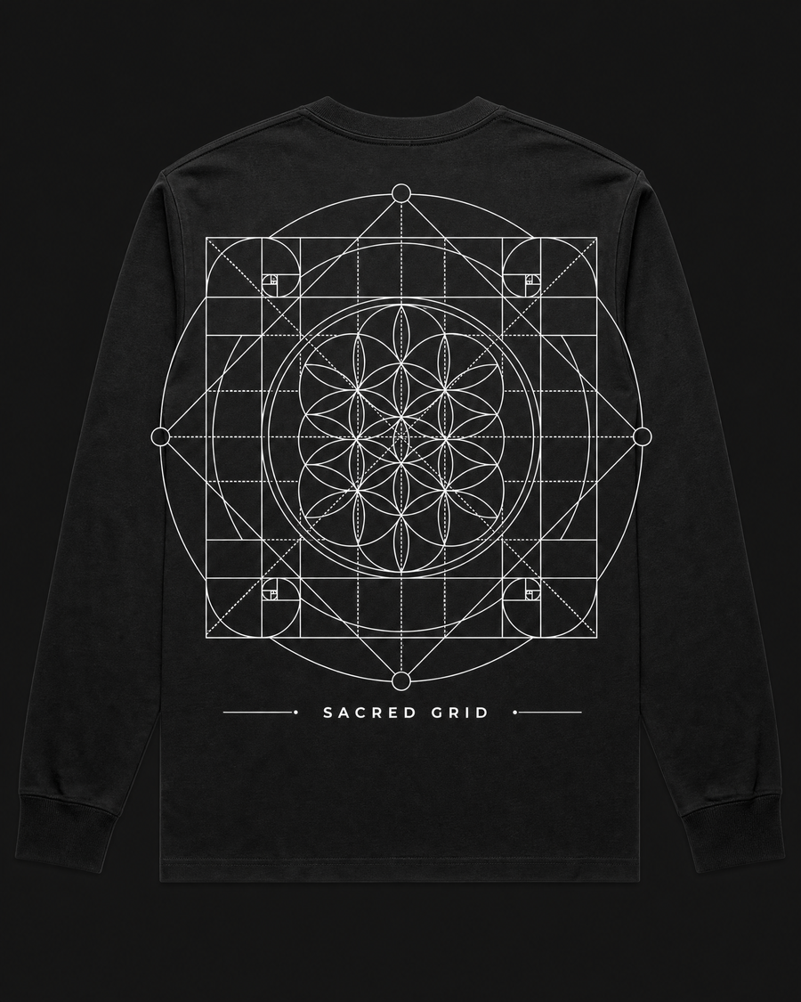 Sacred Grid Long Sleeve - Vertex Origin Studio