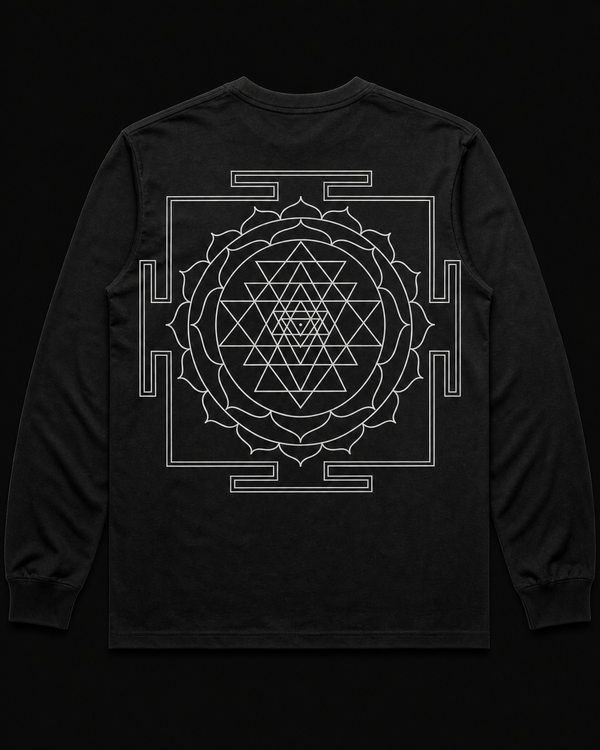 Sri Yantra Long Sleeve - Vertex Origin Studio