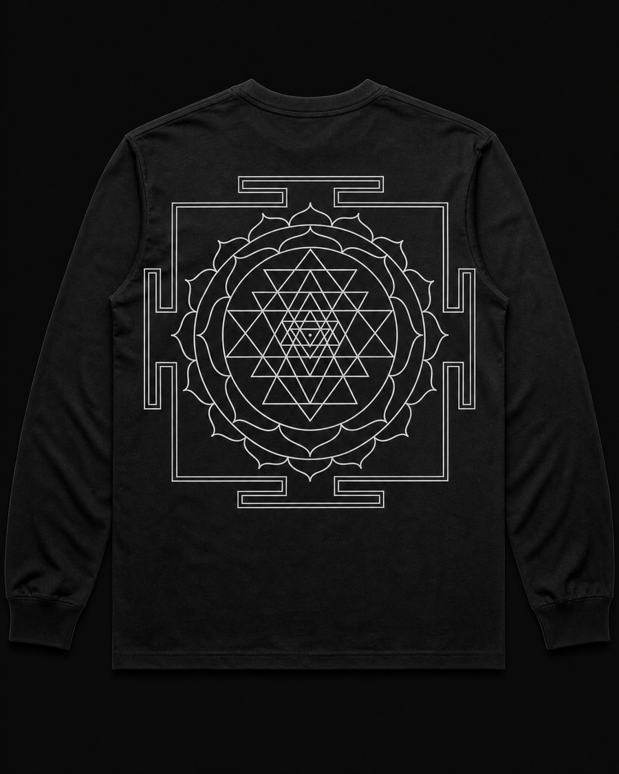 Sri Yantra Long Sleeve - Vertex Origin Studio