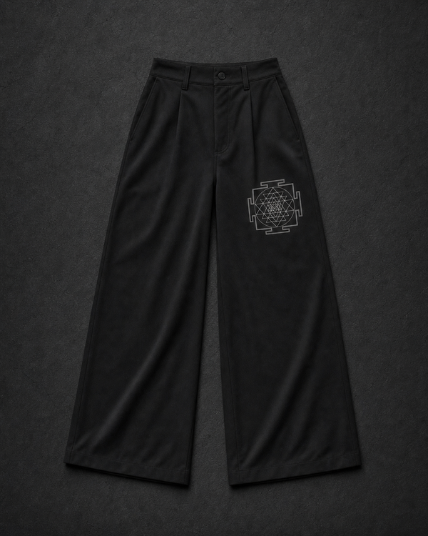 Sri Yantra Baggy Pants — Vertex Origin Studio