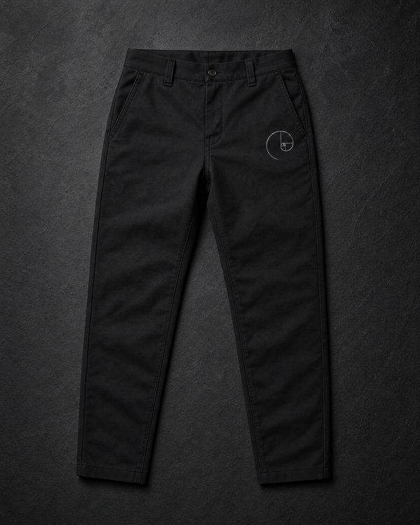 Fibonacci Slim Work Pants — Vertex Origin Studio