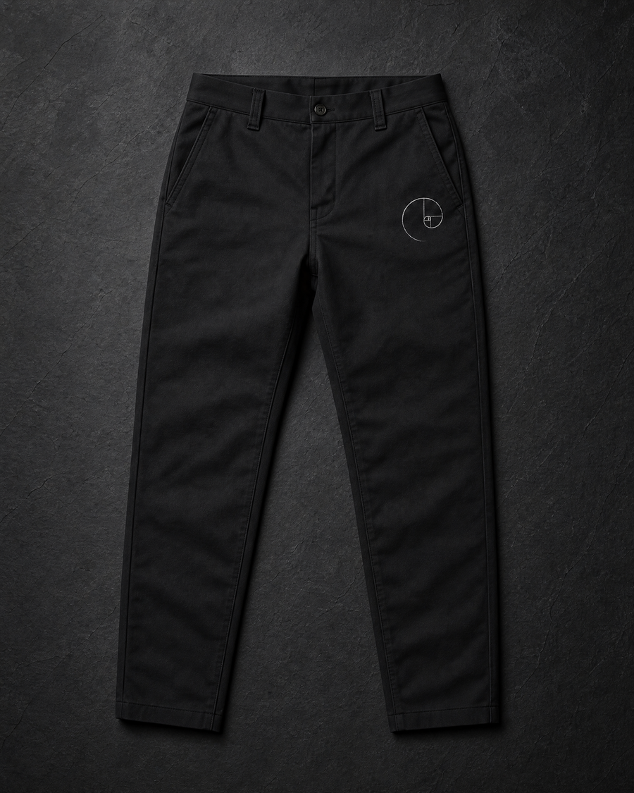 Fibonacci Slim Work Pants — Vertex Origin Studio