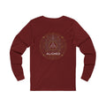 Aligned Long Sleeve — Cardinal — Back Design