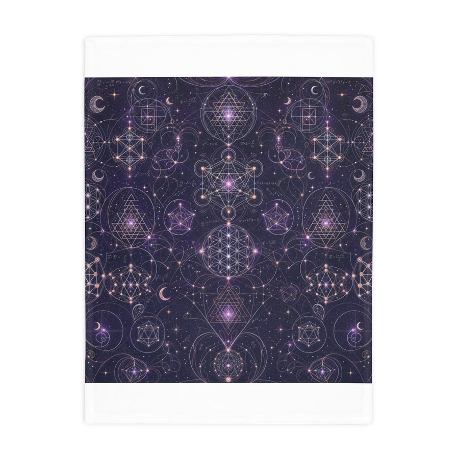 Sacred Geometry Blanket — Celestial Weave