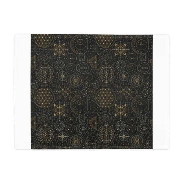 Sacred Geometry Blanket — Cosmic Blueprint