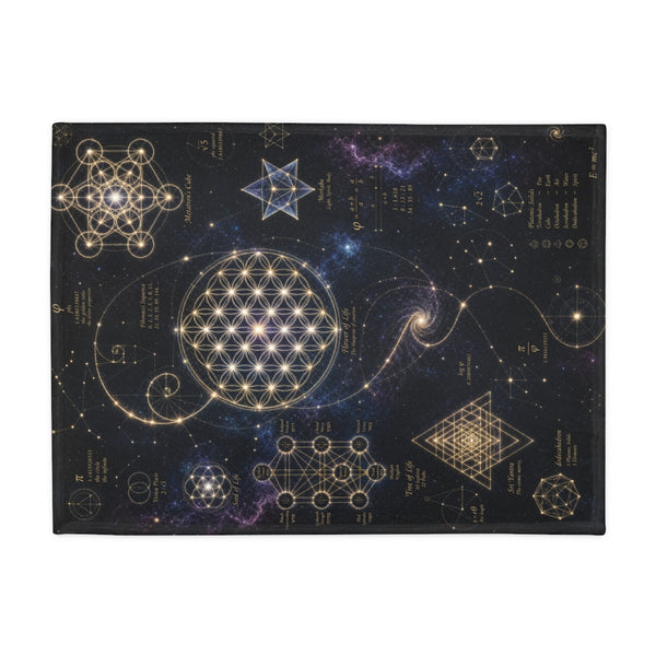 Sacred Geometry Blanket — Cosmic Constellation